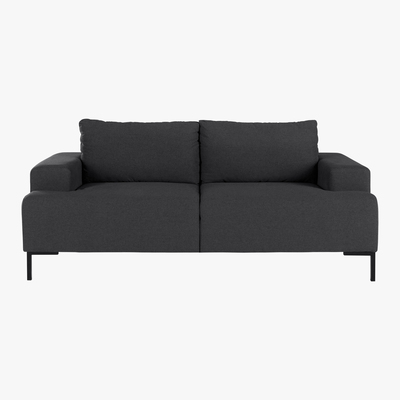 Made.com Oskar 2 Seater Sofa, Sterling Grey