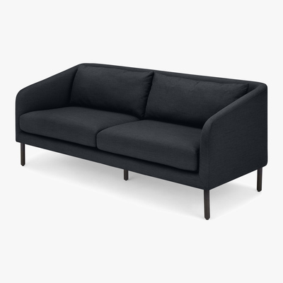 Made.com Merrick 3 Seater Sofa, Denim Dark Blue Weave