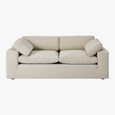 Made.com Samona 2.5 Seater Sofa, Natural Cotton & Linen Mix