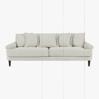Made.com Eraldo 3 Seater Sofa, Kyoto Oyster
