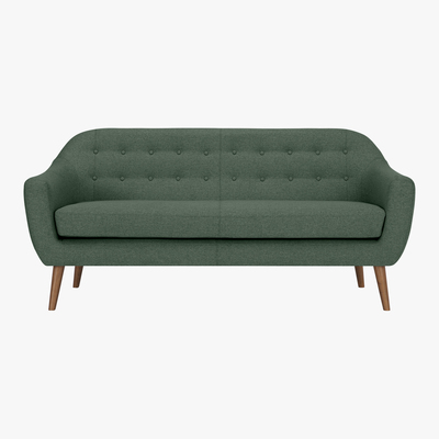 Made.com Ritchie 3 Seater Sofa, Darby Green