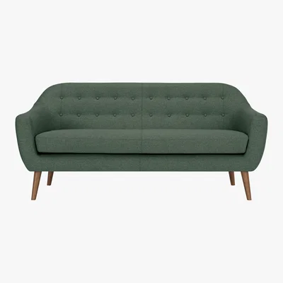 Made.com Ritchie 3 Seater Sofa, Darby Green