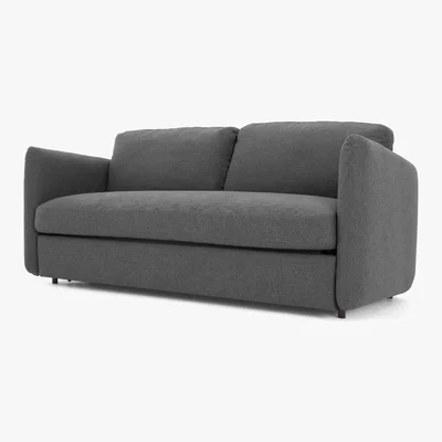 Made.com Fletcher 3 Seater Sofabed with Pocket Sprung Mattress, Marl Grey