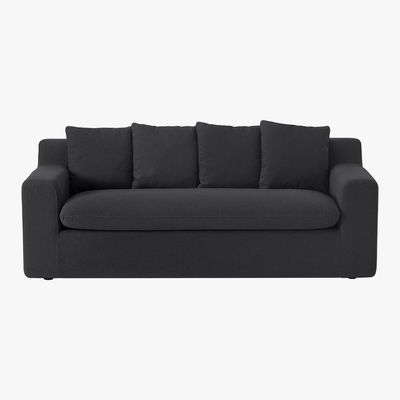 Made.com Benson Metal Action Sofa Bed, Sterling Grey
