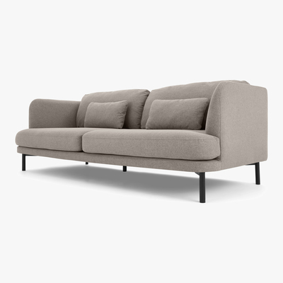 Made.com Herman 3 Seater Sofa, Manhattan Grey