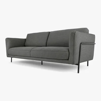 Made.com Everson 3 Seater Sofa, Shuttle Grey