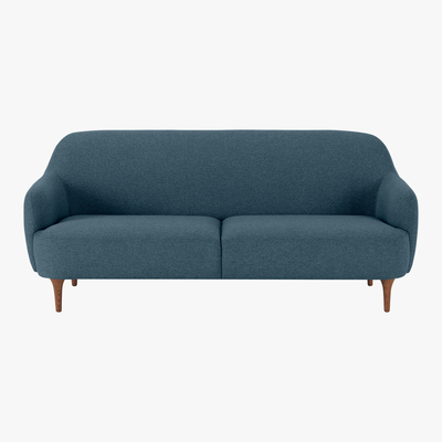 Made.com Lupo 3 Seater Sofa, Orleans Blue
