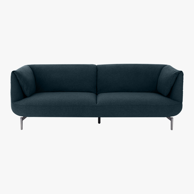 Made.com Inka 3 Seater Sofa, Aegean Blue