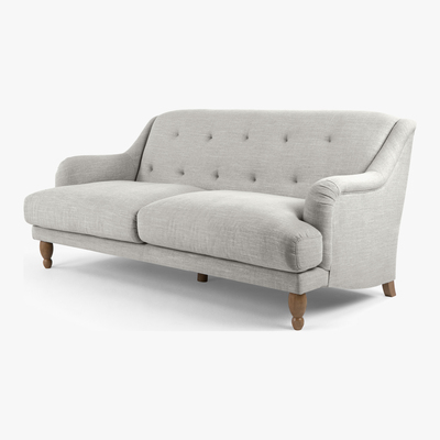 Made.com Ariana 3 Seater Sofa, Chic Grey