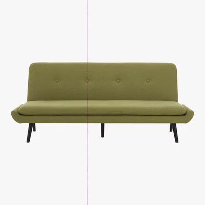 Made.com Edwin Click Clack Sofa Bed, Juniper Green