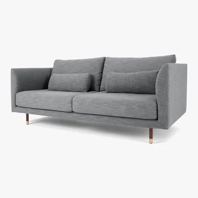 Made.com Jules 2 Seater Sofa, Austria Grey