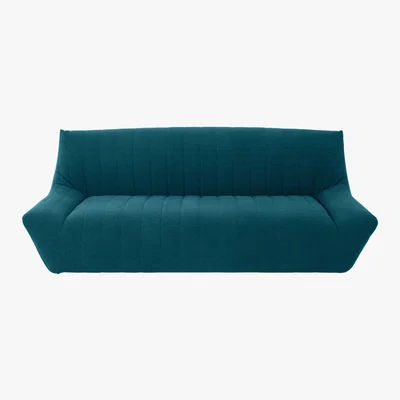 Made.com Ivan 3 Seater Sofa, Mineral Blue