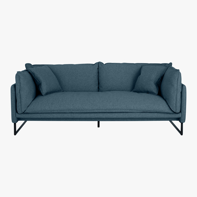Made.com Malini 3 Seater Sofa, Orleans Blue