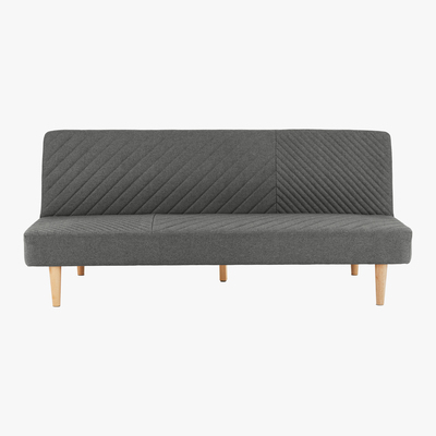 Made.com Ryson Click Clack Sofa Bed, Marl Grey