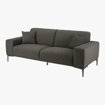 Maisons du Monde Dark Grey 2 3-Seater Sofa Tokyo