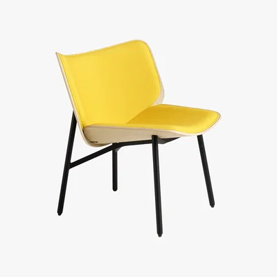 Amara HAY - Dapper Armchair - Yellow/Black