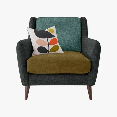 Amara Orla Kiely - Fern Armchair - Multi