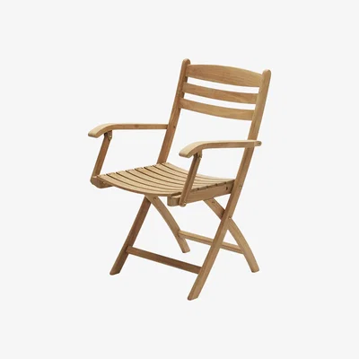Amara Skagerak - Selandia Garden Armchair - Light Oak