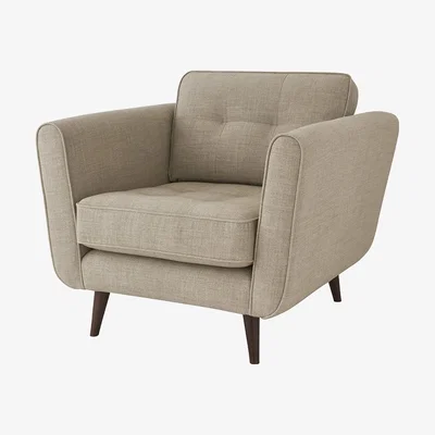 Amara Orla Kiely - Ivy Armchair - Liffey Putty