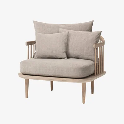 Amara &Tradition - SC1 Fly Chair - White Oiled Oak/Hot Madison 094