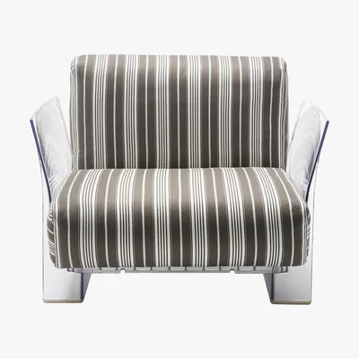 Amara Kartell - Pop Outdoor Armchair - Dove Grey