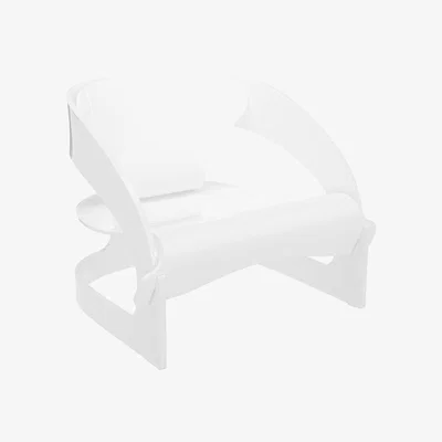 Amara Kartell - Joe Colombo Armchair - White