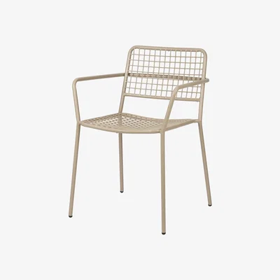 Amara Broste Copenhagen - Gerda Iron Armchair - Warm Grey