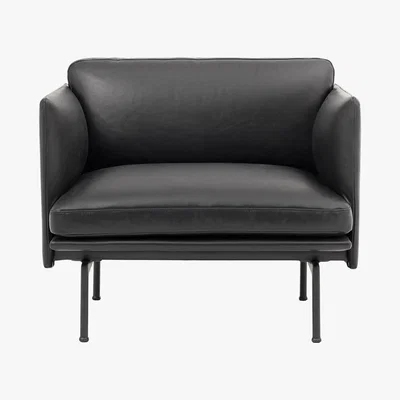 Amara Muuto - Outline Armchair - Black