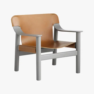 Amara HAY - Bernard Armchair - Brandy Leather