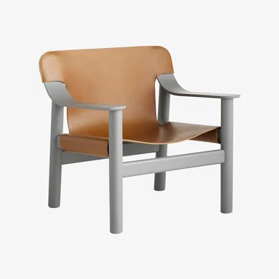 Amara HAY - Bernard Armchair - Brandy Leather