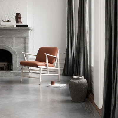 Amara ercol - Von Armchair - Ash/Cognac Leather
