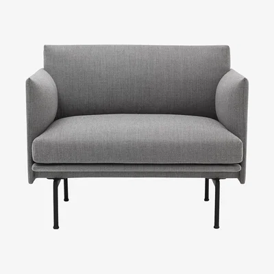 Amara Muuto - Outline Armchair - Fiord 151