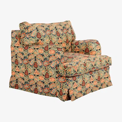 Amara MINDTHEGAP - Montparnasse Skirted Armchair - Heirloom Linen