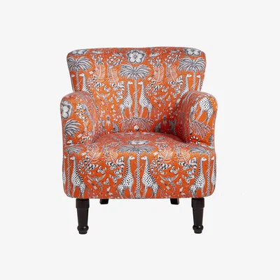 Amara Emma J Shipley - Krugur Dalston Armchair - Flame