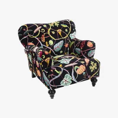 Amara Seletti - Botanical Diva Armchair - Black