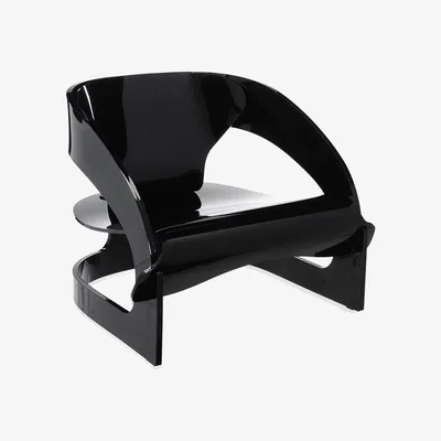 Amara Kartell - Joe Colombo Armchair - Black