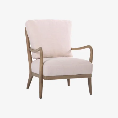 Andrew Martin Evaristo Chair, Chair, Light Neutral - Andrew Martin Linen