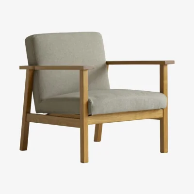 Andrew Martin Cecil Chair, Chair, Dark Neutral/Grey - Andrew Martin CRIB 5 & Linen