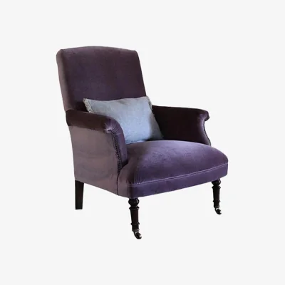 Arighi Bianchi Tetrad Keswick Chair, Purple