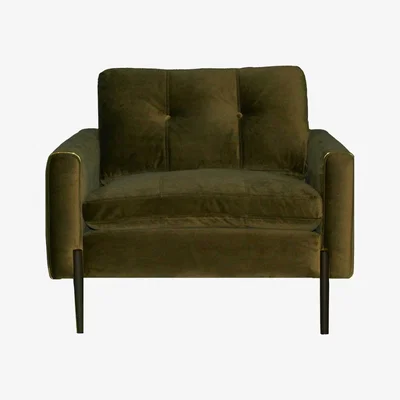 Barker and Stonehouse Tristan Armchair, Neutral Fabric | Barker & Stonehouse