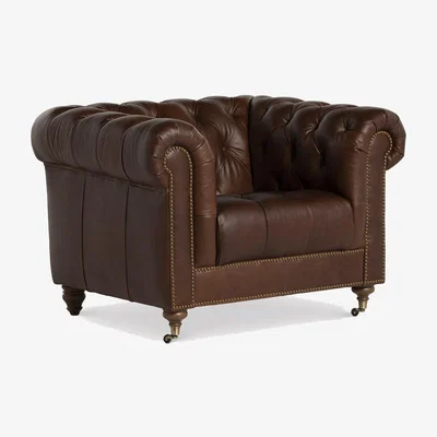 Barker and Stonehouse Caversham Standard Armchair Leather | Barker & Stonehouse