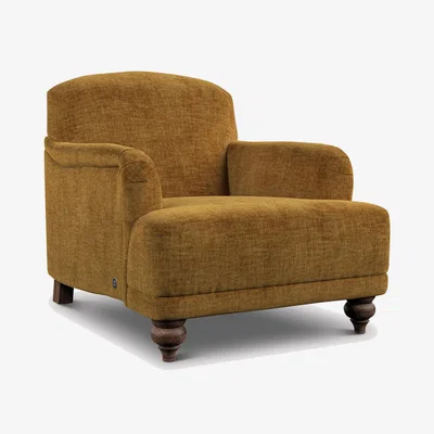 Barker and Stonehouse English Heritage Rosa Accent Armchair, Gold Fabric | Barker & Stonehouse