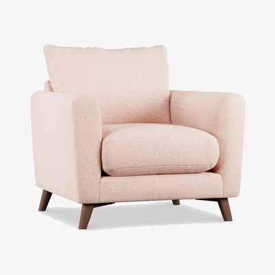Barker and Stonehouse Newberry Armchair, Pink Fabric | Barker & Stonehouse