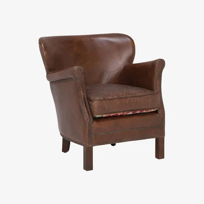 Barker and Stonehouse Cavendish Armchair, Brown | Barker & Stonehouse