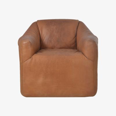 Barker and Stonehouse Timothy Oulton Rumple Chair, Buff Burnished Nutmeg