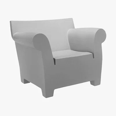 Barker and Stonehouse Kartell Bubble Armchair, Light Grey
