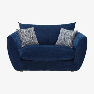 Barker and Stonehouse Big Blue Snuggle Chair