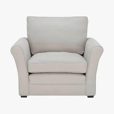 Barker and Stonehouse Berkeley Fabric Fixed Cover Armchair