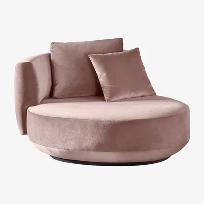 Barker and Stonehouse Gallotti & Radice Audrey Poltrona Armchair, Pink Velvet | Barker & Stonehouse