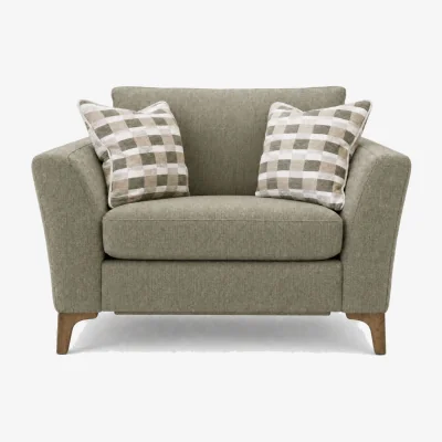 Barker and Stonehouse Twyning Cuddler Motion Lounger, Green | Barker & Stonehouse